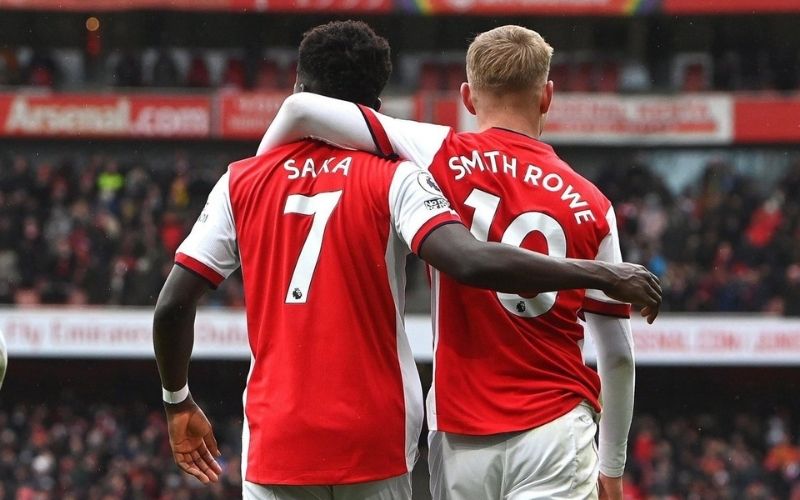 Anh và Saka là đôi cánh tương lai của Arsenal và đội tuyển Anh